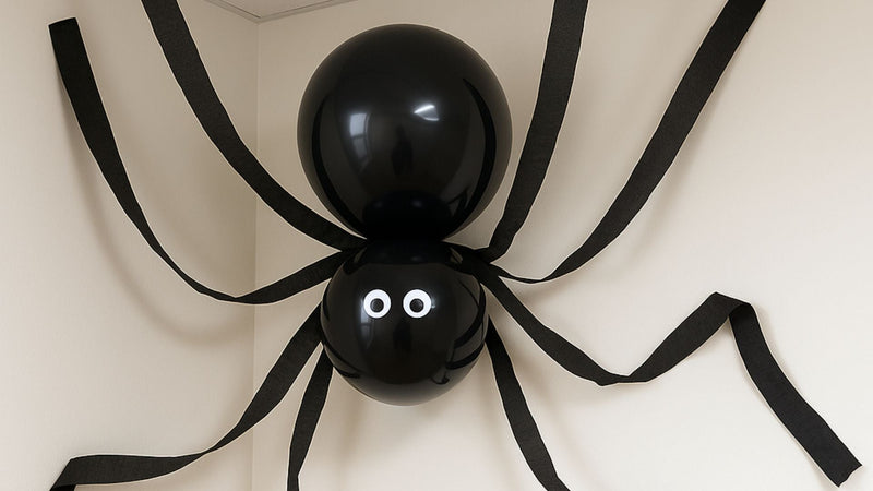 DIY Giant Balloon Spider 🕷️