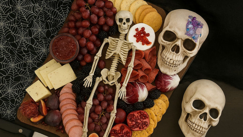 How to Use Spooky Props to Create the Ultimate Halloween Charcuterie Board