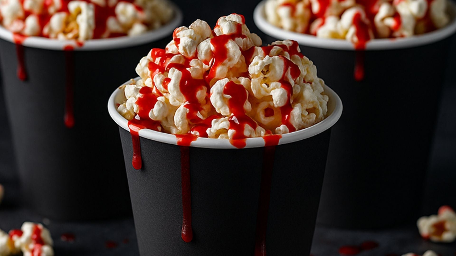 Bloody Popcorn Bowls