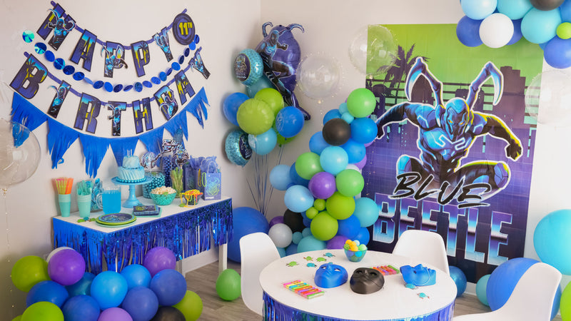 Unleash the Superhero Fun: Blue Beetle Birthday Party
