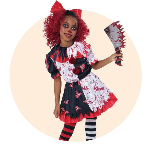 Creepy Evil Clowns and Freak Show Halloween Costumes - Party Expert