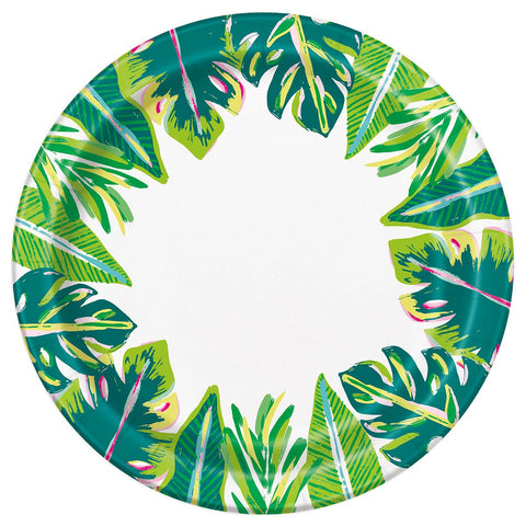 Tropical Leaves Tableware and Decorations - Party Expert