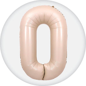 Number 0 Foil Balloons - Party Expert