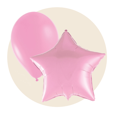 Pink Latex, Mylar and Foil Balloons - Party Expert