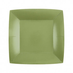 Olive Green Compostable Tableware - Party Expert