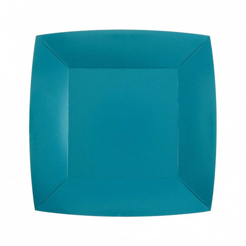 Aqua Blue Compostable Tableware - Party Expert