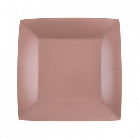 Rose Gold Compostable Tableware - Party Expert