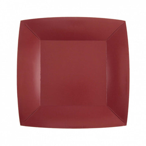 Burgundy Red Compostable Tableware - Party Expert