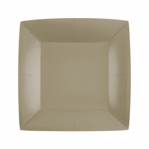 Taupe Compostable Tableware - Party Expert