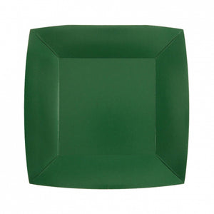 Dark Green Compostable Tableware