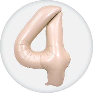 Number 4 Foil Balloons - Party Expert