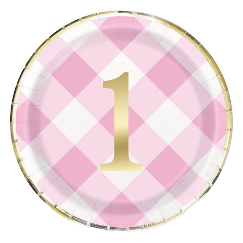 Pink Gingham - Party Expert