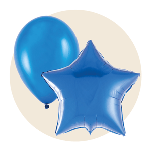 Royal Blue Latex, Mylar and Foil Balloons - Party Expert