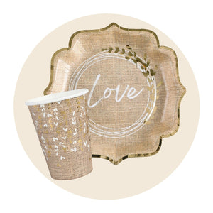 Wedding Tableware - Party Expert