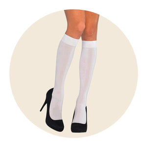 Bas aux genoux et chaussettes