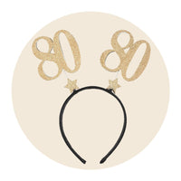 80th Birthday Wearables - Party Expert