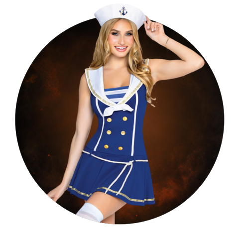 Sailor and Navy Halloween Costumes