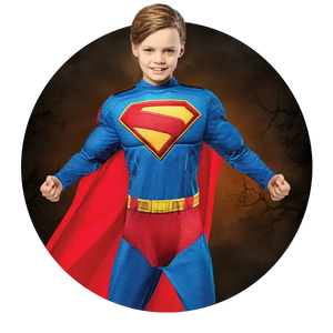 Superman and Supergirl Halloween Costumes