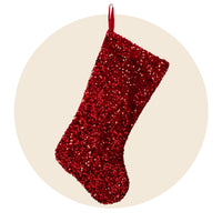 Christmas Stockings and Stocking Holder 