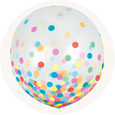 Confetti Latex Balloons - Party Expert