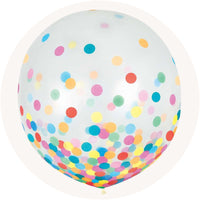 Confetti Latex Balloons