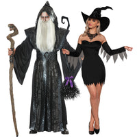 BUNDLE - COUPLE COSTUME - Witch and Wizard