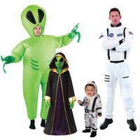 BUNDLE - FAMILY COSTUME - Alien and Astronaut