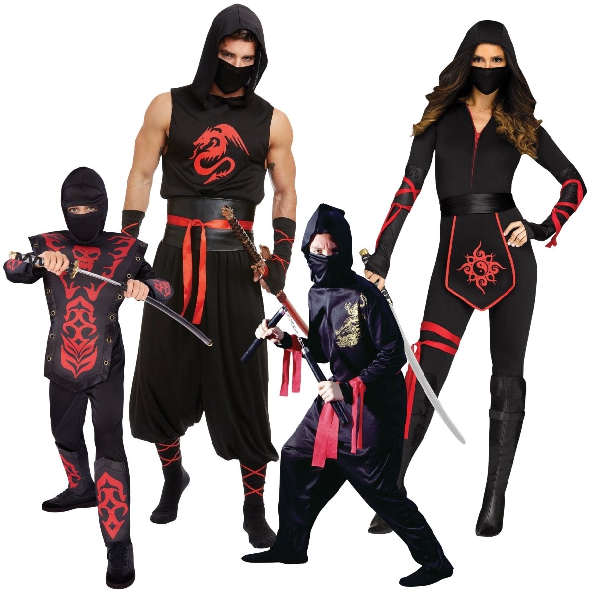 Bundle Family Costume Ninja Party Expert
