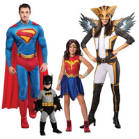 BUNDLE - FAMILY COSTUME - Justice League