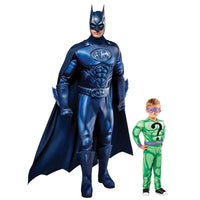 BUNDLE - DAD & ME COSTUME - Batman and Riddler
