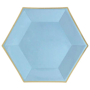 Light Blue Eco-Stylish Tableware - Party Expert