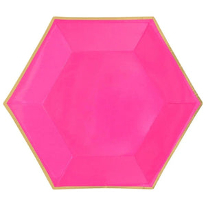 Hot Pink Eco-Stylish Tableware - Party Expert