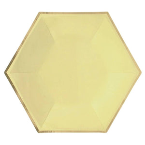 Yellow Eco-Stylish Tableware - Party Expert