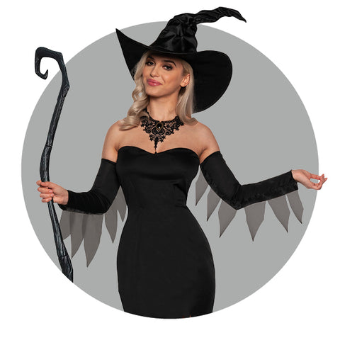 Witches and Wizards Halloween Costumes and Accessories - Party Expert