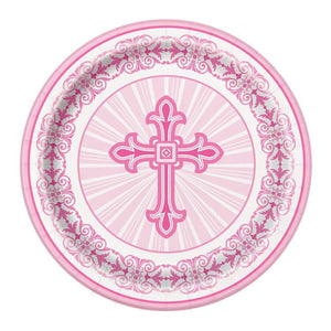 Pink Radiant Cross - Party Expert