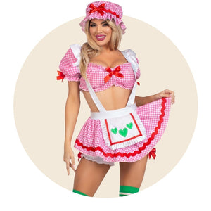 Adult M&M Group Costume Set of 4