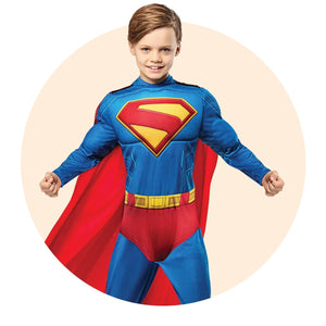 Superman and Supergirl Halloween Costumes - Party Expert