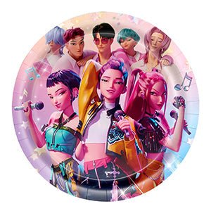 Kpop Anime Dancing Idols Birthday Party Supplies and Decorations - Party Expert