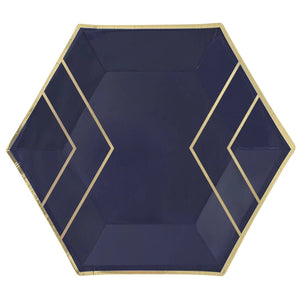 Navy Blue Eco-Stylish Tableware - Party Expert