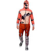 Foxy Zip-Up Deluxe Costume for Adults, Five Nights At Freddy's Costume