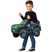 Monster Jam Grave Digger Ride-Along Costume for Kids