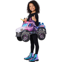 Monster Jam Sparkle Smash Ride-Along Costume for Kids