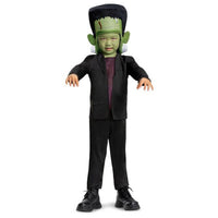 Costume de Frankenstein pour tout-petits, combinaison et coiffe