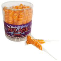 Orange Twisty Pops, Orange Flavour, 30 Count