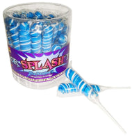 Royal Blue Twisty Pops, Blue Raspberry Flavour, 30 Count