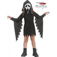 Costume scintillant de Ghost Face pour tout-petits, Frissons, robe à capuchon et masque