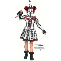 Scream Harlequin Ghost Face Costume for Kids, Dress and Mask