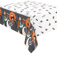 Nightmare Before Christmas Rectangular Plastic Table Cover, 54 x 84 Inches, 1 Count