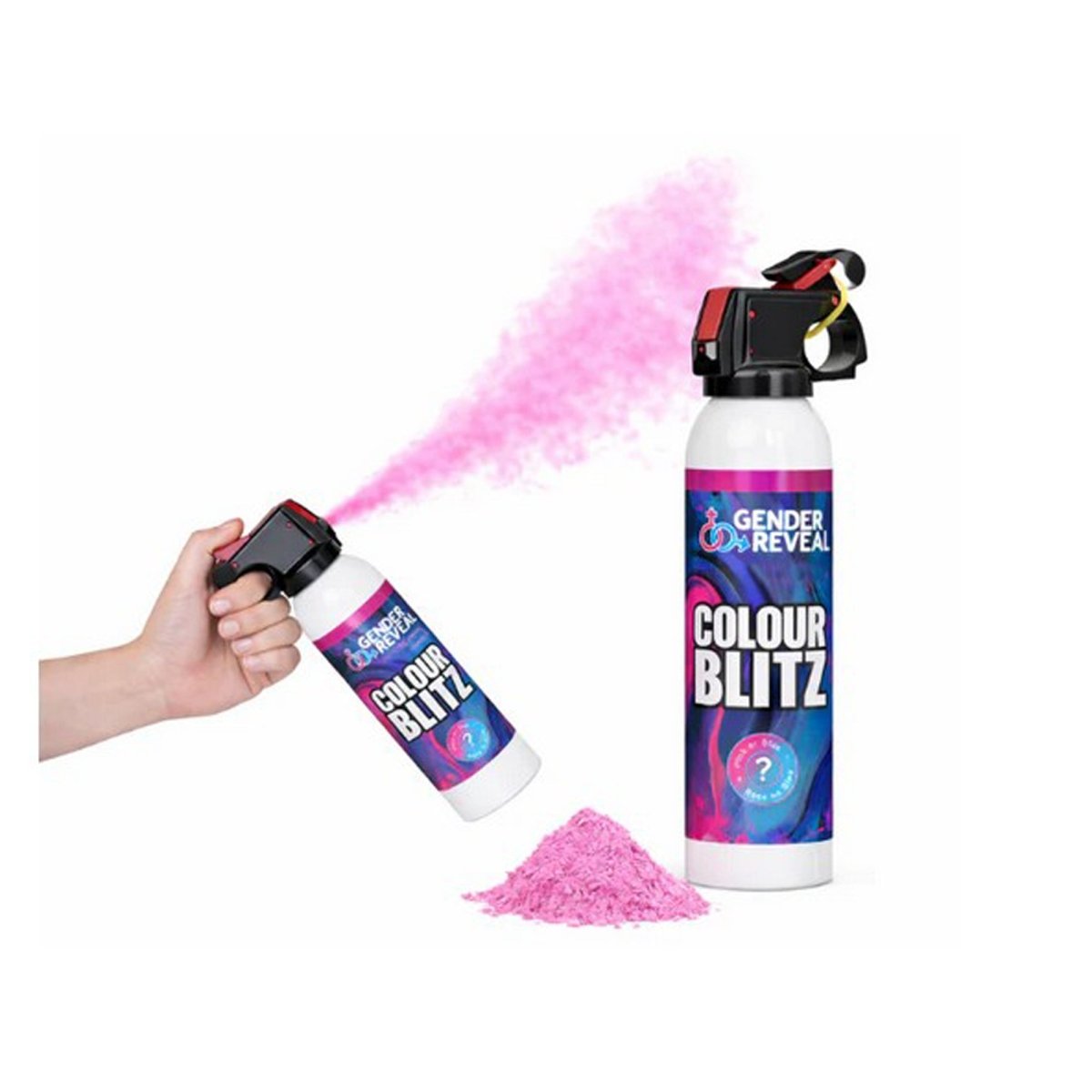 Gender Reveal Color Blitz - Pink