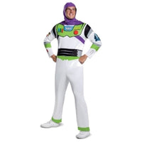 Costume de Buzz Lightyear pour adultes, Histoire de Jouet, combinaison et capuchon